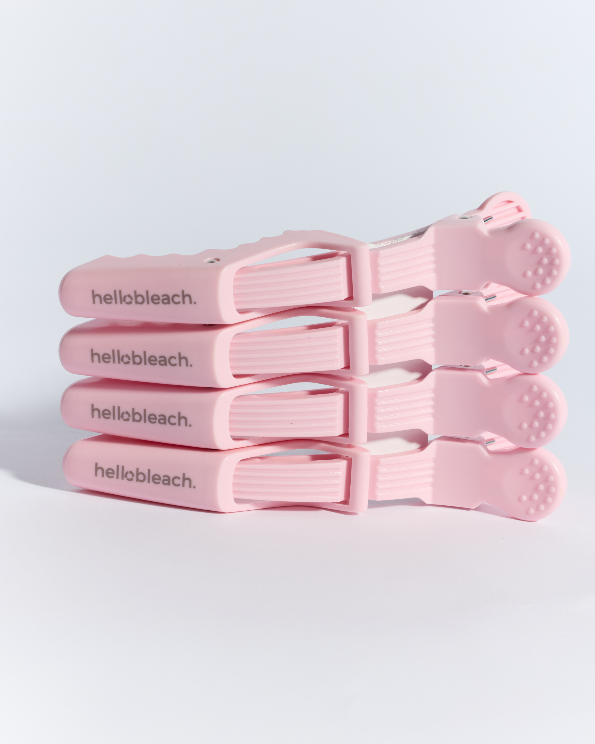 The Jumbo Croc Clip - Baby Pink (4 Pack)