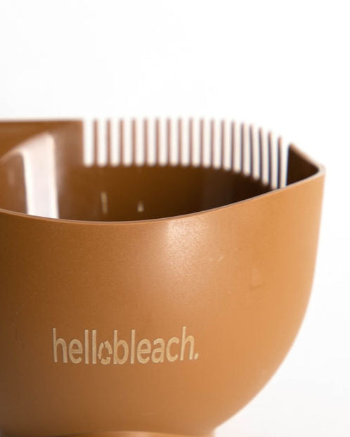 Bol à teinte profonde Hello Bleach avec dents