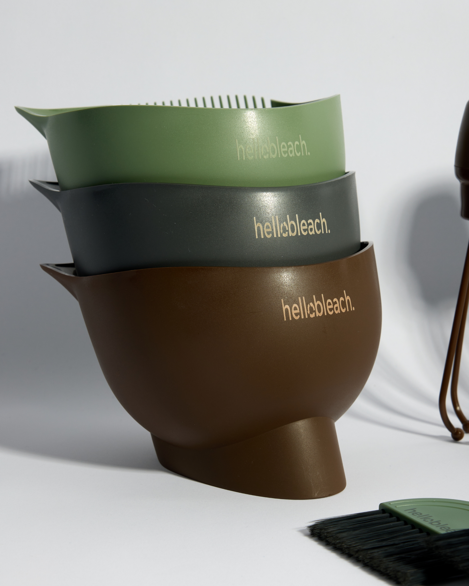 Luxe Stylist Set - Walnut, Stone & Forest