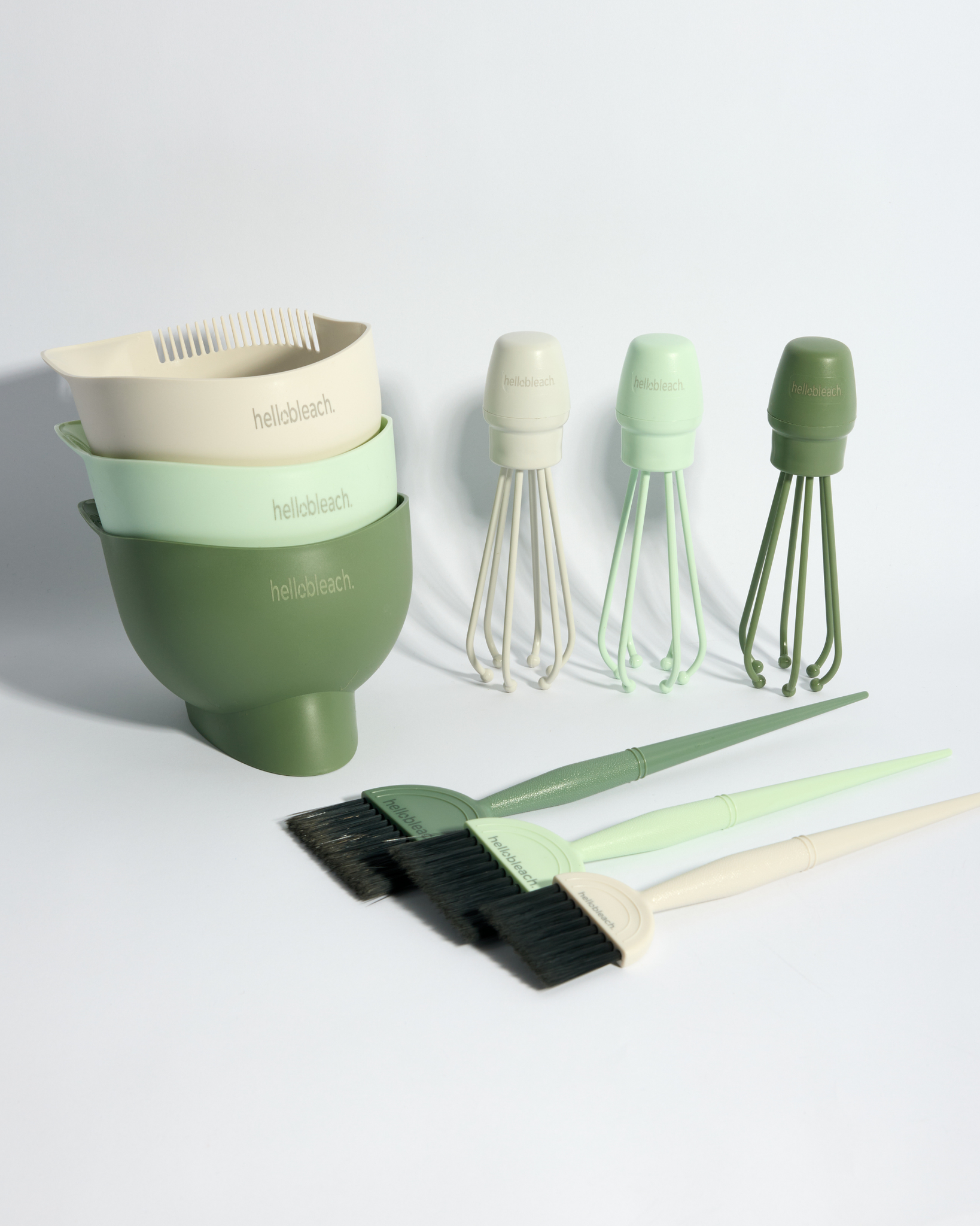 Luxe Stylist Set - Forest, Jade & Ivory