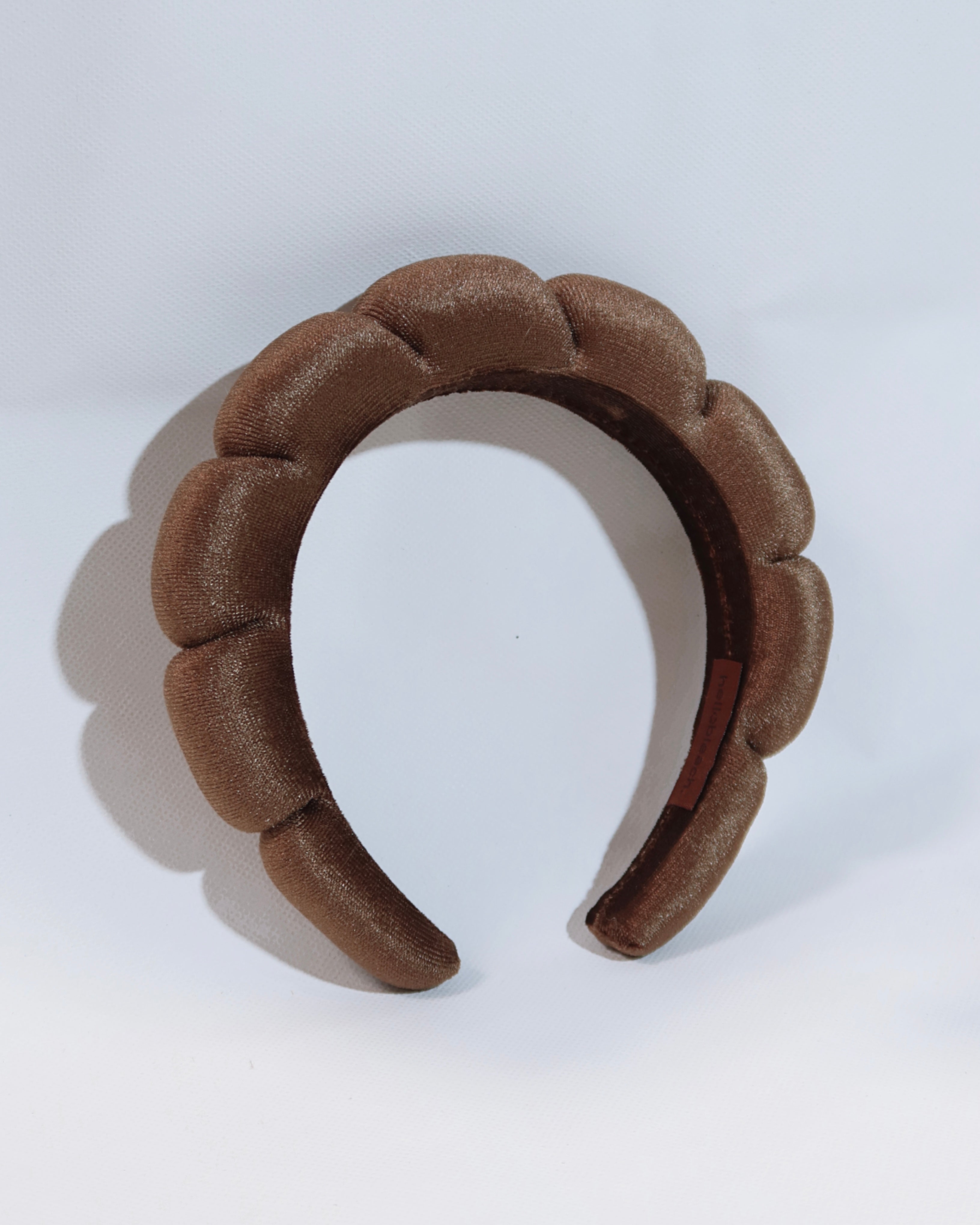 Scalloped Headband - Walnut