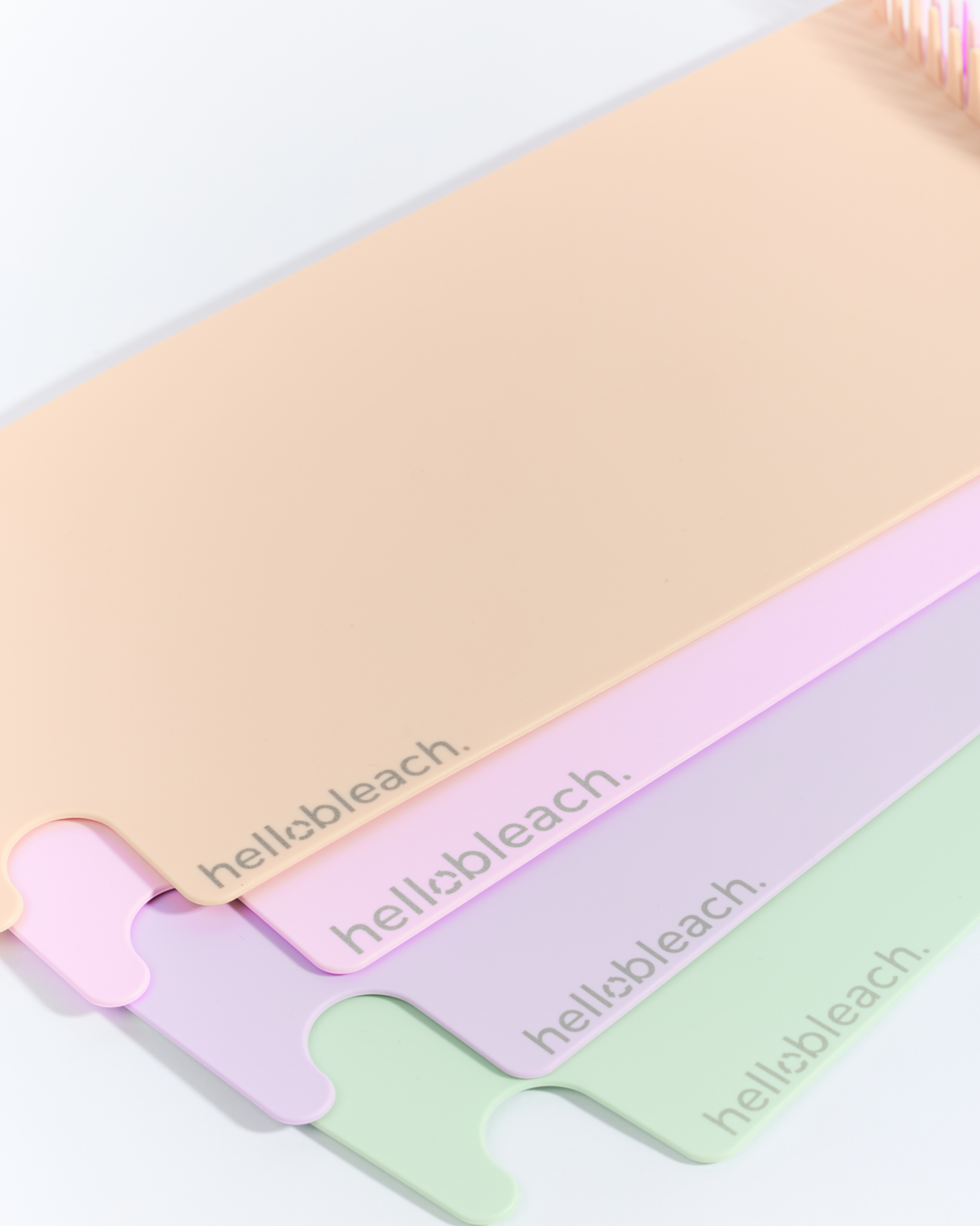 Hallo Bleichmittel Balayage Board mit Zähnen