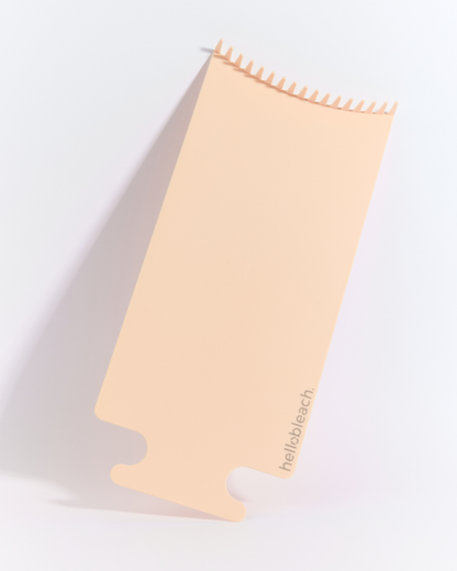 Hallo Bleichmittel Balayage Board mit Zähnen
