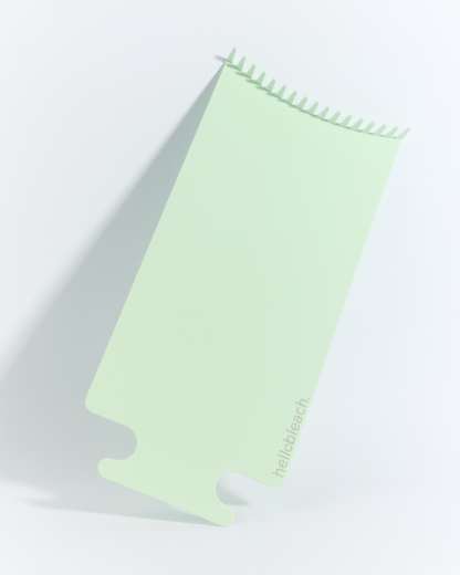 Hallo Bleichmittel Balayage Board mit Zähnen