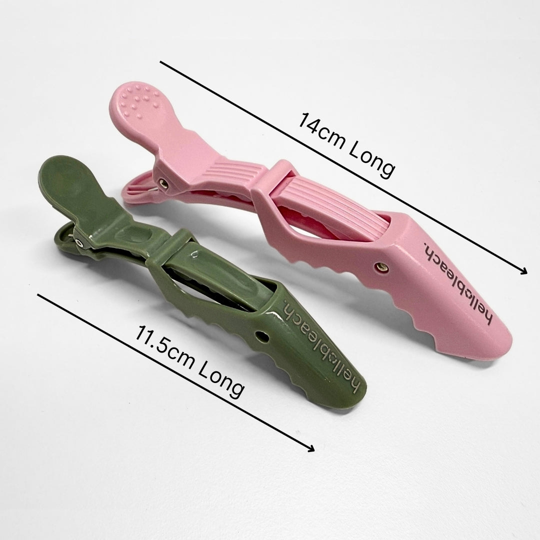 The Jumbo Croc Clip - Baby Pink (4 Pack)