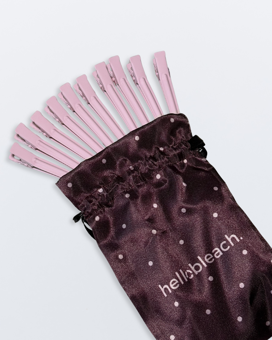 L/XL Thermal Hair Rollers - Burgundy (10 pack + Clips)