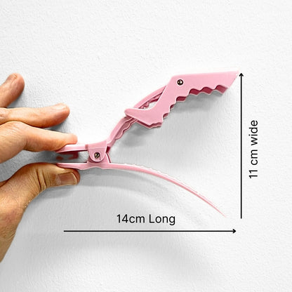 The Jumbo Croc Clip - Baby Pink (4 Pack)